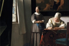 Vermeer La lettre