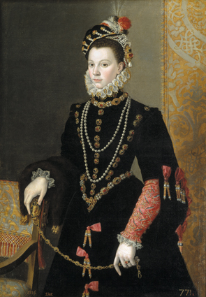 Élisabeth de Valois par Juan Pantoja de La Cruz