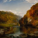 Thomas Moran,Autumn on the Wissahickon, Hudson River School