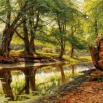 Peder Mork Monsted, peintre danois