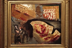 14Étude de reliures, veste orientale et figures d'après Goya