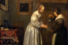 Gerard ter Borch Les Ablutions