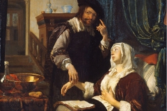 Frans van Mieris La visite du médecin