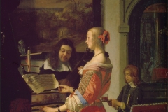 Frans van Mieris Le duo