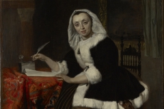 Gabriel Metsu La lettre interrompue