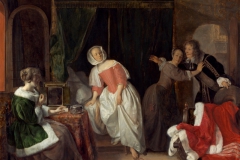 Gabriel Metsu L'intrus