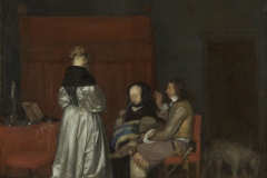 Gerard ter Borch Conversation galante