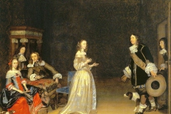 Gerard ter borch La visite