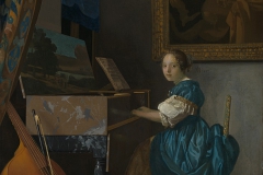 Vermeer Jeune femme assise au virginal