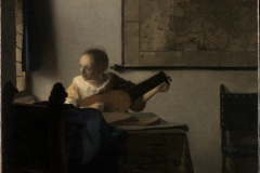 Vermeer La joueuse de luth