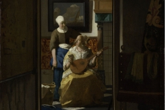 Vermeer La lettre d'amour