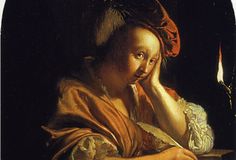 Frans van Mieris "L'inspiration"