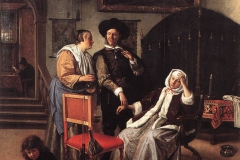 Jan Steen "La visite du médecin"