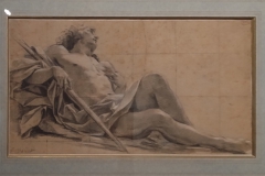 02Simon Vouet étude pour une figure d'Endymion