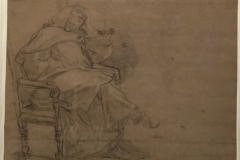 33 Jean-Baptiste Jouvenet moine endormi dans un fauteuil