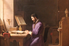 Jean-Antoine Laurent "Gutemberg inventant l'imprimerie"