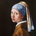 copie jeune fille à la perle, copie classique, Vermeer